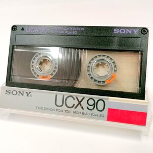 Sony audio cassette, Tapes, Chrome audio cassettes, Type II, music records, tapes, audio tapes, vintage cassettes, 1980&#39;s, vintage tapes