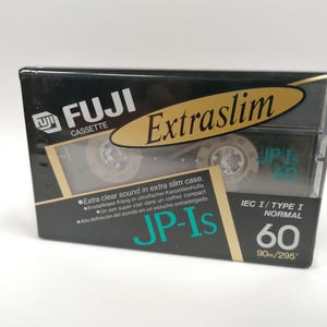 Cassette audio Fuji, bande, cassettes audio normales, type I, disques de musique, bandes, bandes audio, cassettes vintage, années 1980, bandes vintage