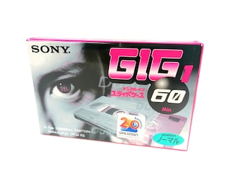 New Sealed Sony GIG1 Audio Cassette, Type I, 60 min