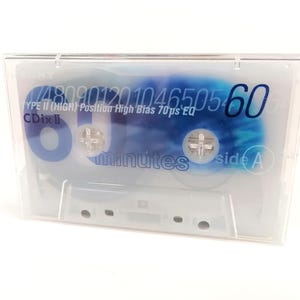 Sony audio cassette, Tapes, Chrome audio cassettes, Type II, music records, tapes, audio tapes, vintage cassettes, 1980&#39;s, vintage tapes