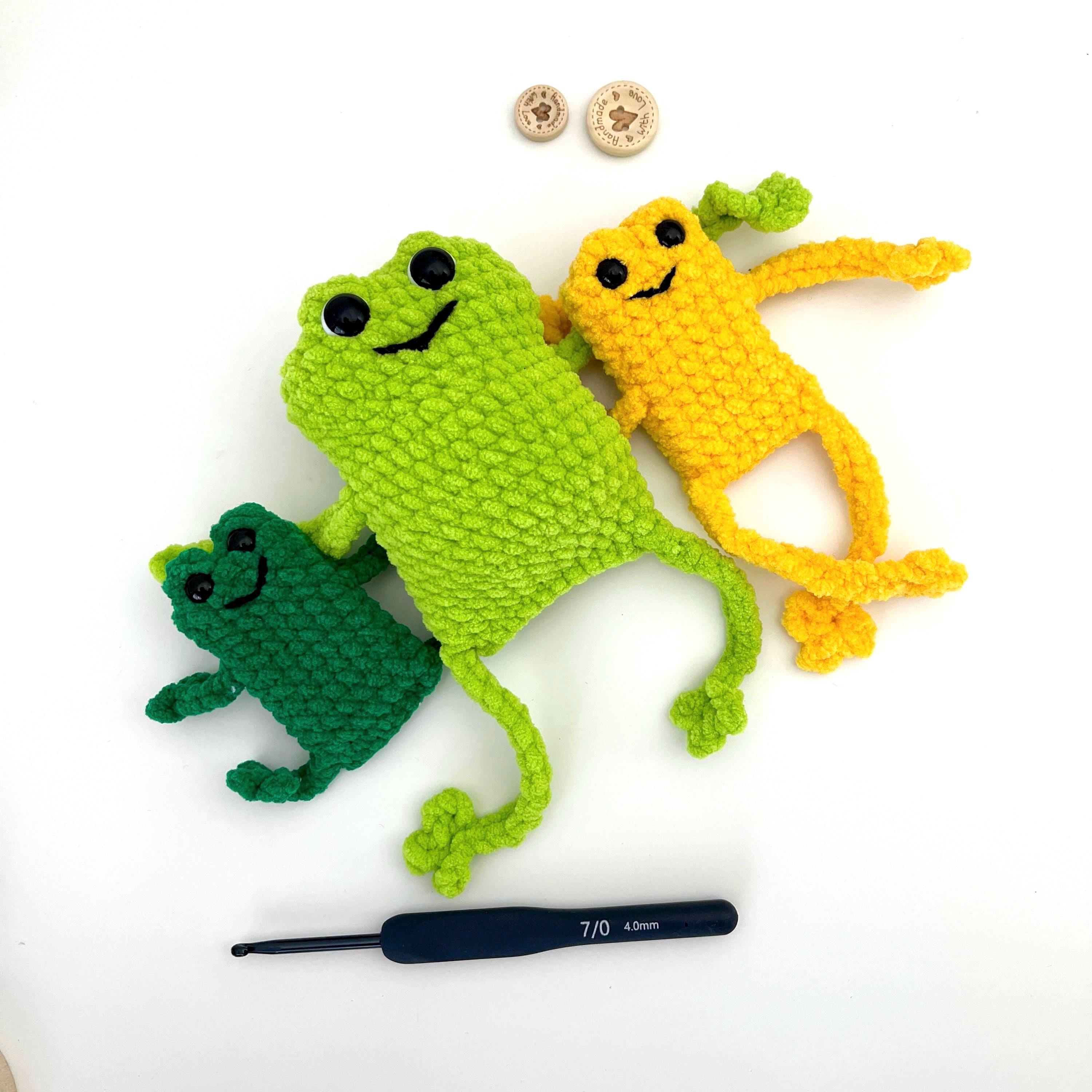 24 Leggy Frog Crochet Patterns to Charm Kids and Frog Fans 22 Crochet Leggy Froggy Pattern: Easy Frog Amigurumi (eng