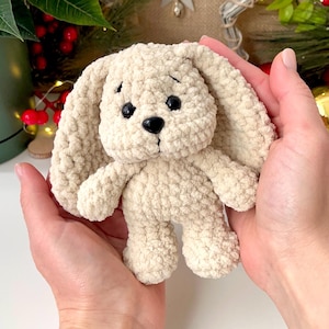 No Sew Bunny Crochet Pattern PDF ENG - 12 cm (4.7 in)