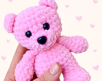 Crochet Pattern Little Teddy Bear – PDF English Amigurumi Tutorial – Easy and Quick