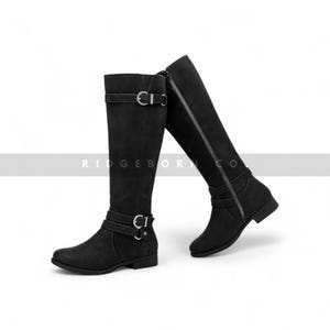 Knee High Riding Boots: Women&#39;s Fall Winter Fashion