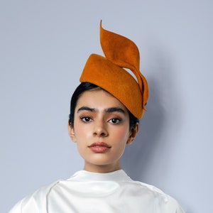 Cocktail Hat, Hat for Weddings, Modern Hat, Millinery - Rosamel