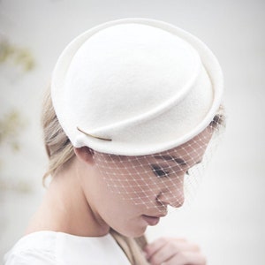 Wedding Millinery, headdress, hat, headband, white, bridal