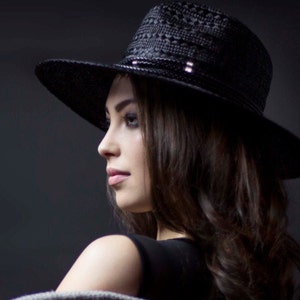 The Charly Straw Fedora, Summer Fashion Wide Brim Hat