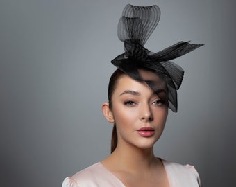 Sheer Hat for The Races, Ladies Day, Wedding Guest Millinery, Mother Of The Bride Hat - June