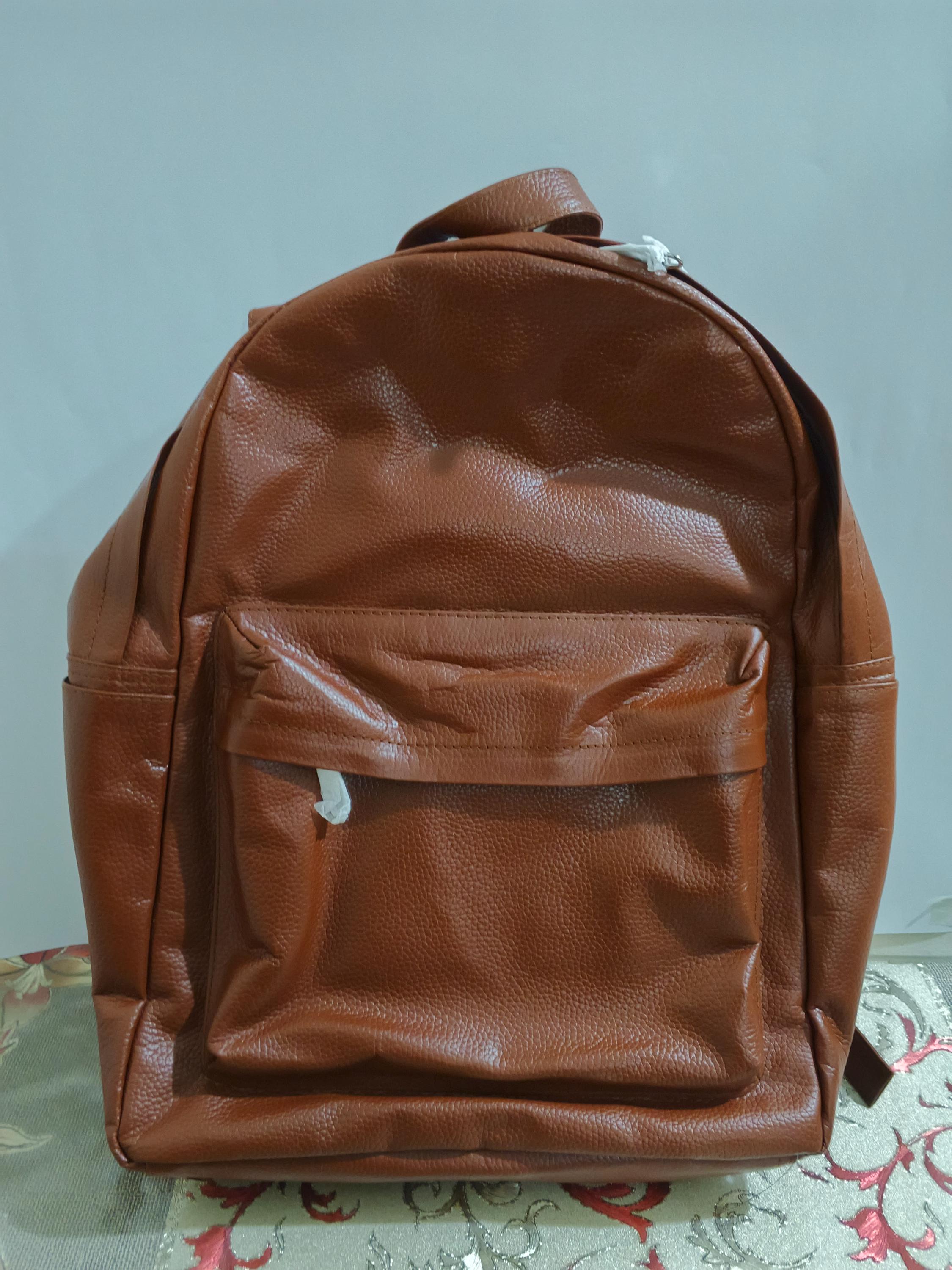 4883 Leather Backpack Retro Rucksack Casual College Bag Handmade Cowhide Cowhide Backpack - Etsy main image 4