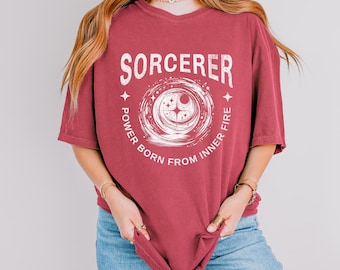 Koszulka Czarodzieja, Koszulka użytkownika DnD Magic, Prezent z Dungeons and Dragons, Prezent dla gracza Czarodzieja, Koszulka unisex Comfort Colors