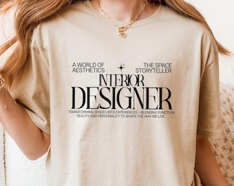 Interior Designer Shirt, Interior Design T Shirt, Gift for Interior Designer