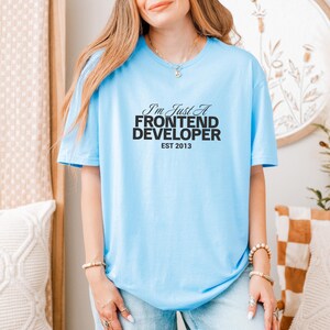 Custom Frontend Developer Shirt, Hoodie, Sweatshirt, Coder Apparel