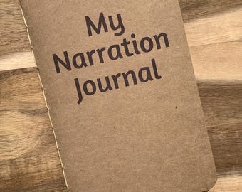 Narration Journal for Younger Students