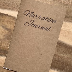 Narration Journal, Charlotte Mason Education