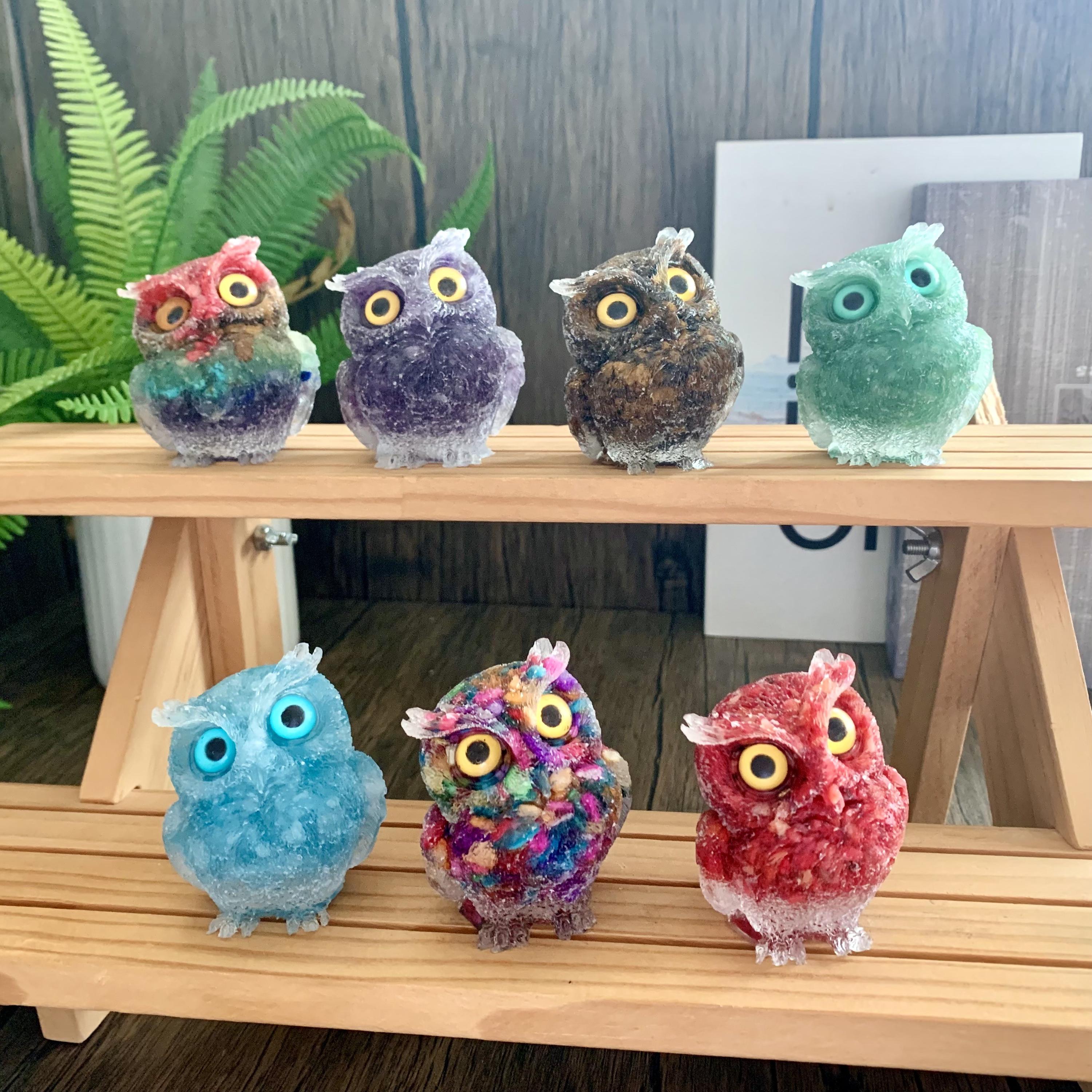 Owl figurine - Etsy 日本