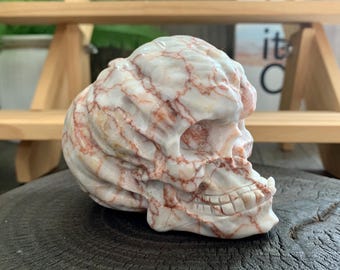 Skullis クリスタルスカル 5.0インチ スモーキークォーツ ロック