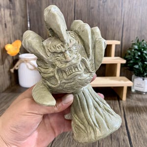 180mm Large Crystal Dragon Claw Ball Carving, Hand Carved Natural Quartz Statue, Crystal Figurine, Healing Crystal Home Decor.SA20