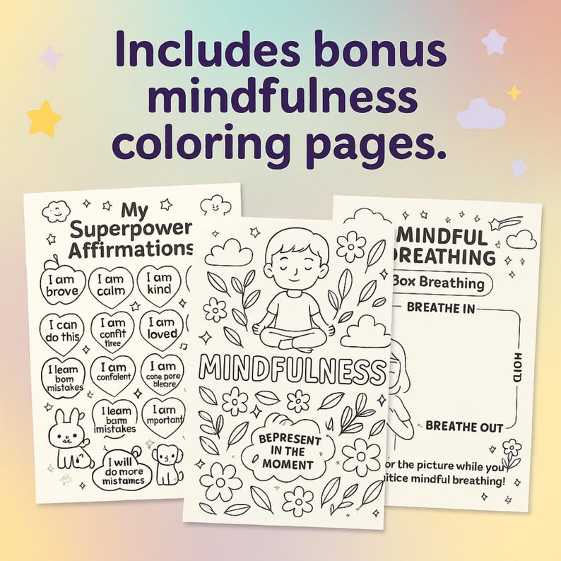 High quality printable ADHD worksheets showing clear text and colorful graphics for home printing"
SEO Focus: Print quality + convenience
