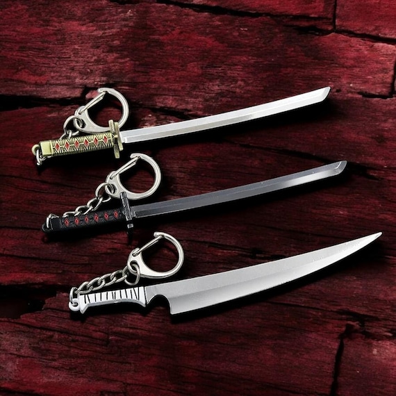 Anime Bieach Zangtsu Bankai Keychain | Cosplay Sword Key Chain
