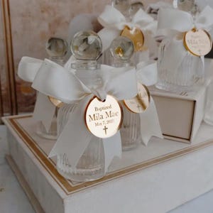 20/50/100 pièces cadeaux de baptême personnalisés pour garçon, étiquette de remerciement de baptême, cadeaux de baptême, cadeaux de baptême, cadeaux Mi Bautizo, cadeau de baptême