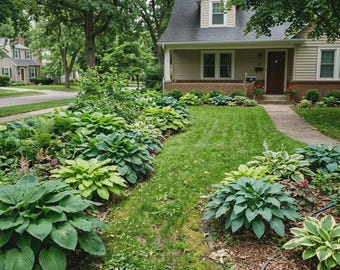 Mix Hosta Seeds – Rare Perennial Shade Plant, Easy Grow Garden Foliage (100 Seeds)