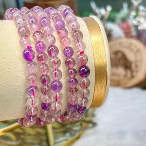 Super 7 Crystal Handmade Beaded Bracelet