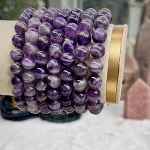 Pulseira de contas artesanais Dream Amethyst