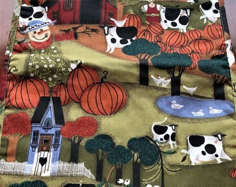 Harvest Scene Table Runner - Fall/Thanksgiving