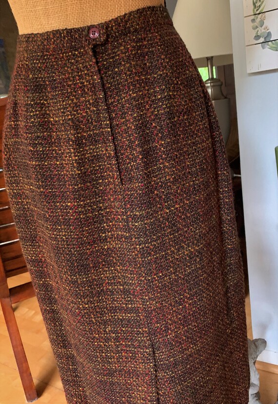 Albert Nipon Wool Blend Straight/pencil Skirt in … - image 6