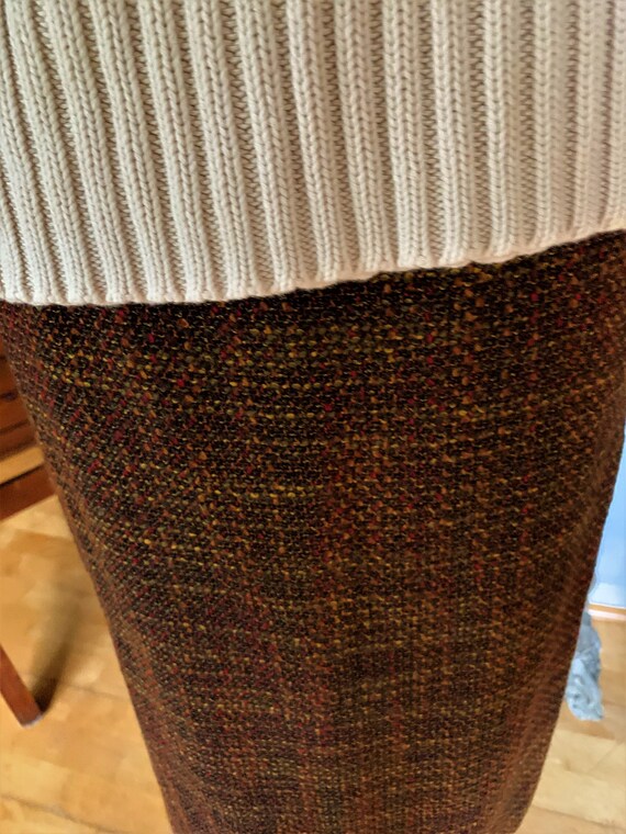 Albert Nipon Wool Blend Straight/pencil Skirt in … - image 3