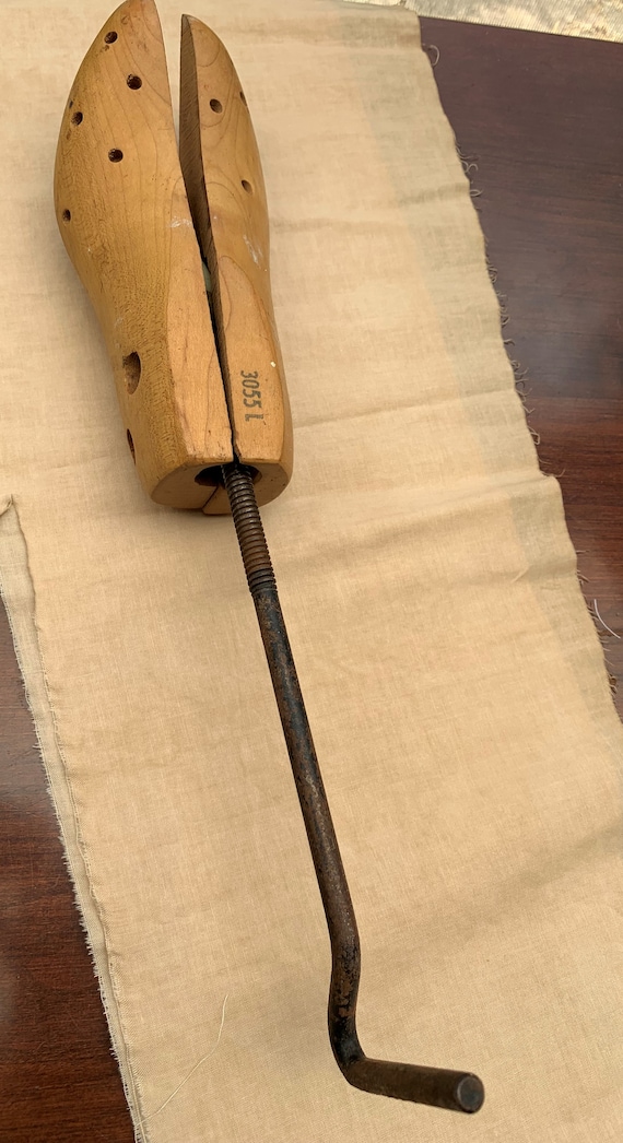 Antique Adjustable Wooden Shoe Stretcher
