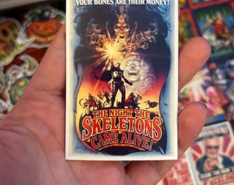 Skeleton Warriors The Night the Skeletons Came Alive Sticker | I Think You Should Leave