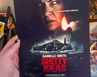 Danielle Smith Political Satire Poster – 8.5 x 11 Horror Parody Print