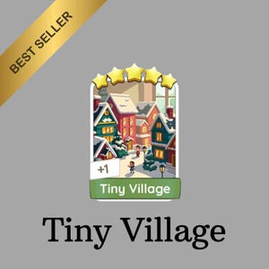 Kleines Dorf - Monopoly Go_Stickers 5 Sterne ( Schnelle Lieferung ) Gemütliches Komfort Album