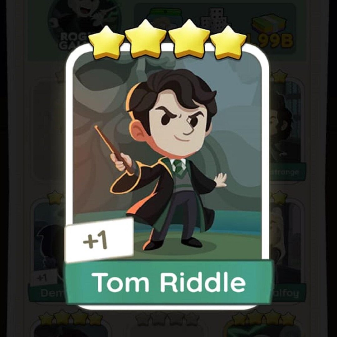 Tom Riddle - Monopoly Go_stickers 4 Star ( Fast Delivery ) - Etsy