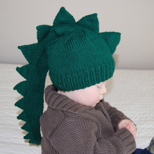 Baby   dinosaur dragon crocodile aligator green hat. Size9-12m Infant baby Halloween costumes  .  Photo Prop