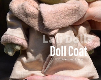 PDF Pattern - Doll Coat