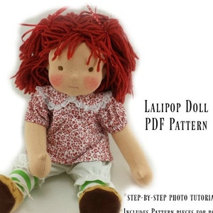 PDF Pattern Lali Pop Doll image 1