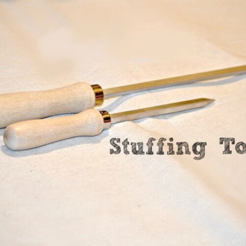 Wooden Fibre Stuffing Tool Bear Stuffing Amigurumi Etsy