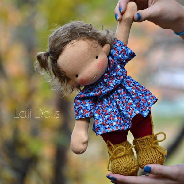 PDF Pattern - Lali Cupcake Doll