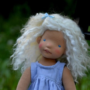 PDF Tutorial for Handmade Wefted doll wigs