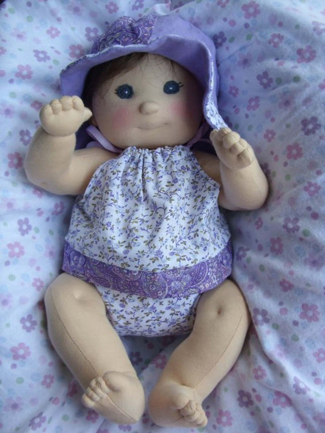 Cloth Doll Kit and Pdf Pattern Etsy