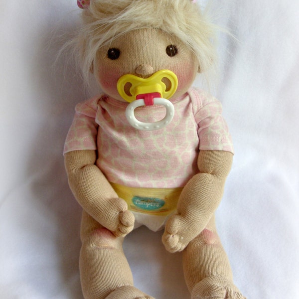 PDF PATTERN Sock Baby Doll