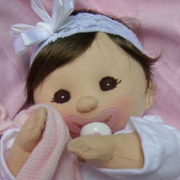 PDF PATTERN - Cloth Baby Doll