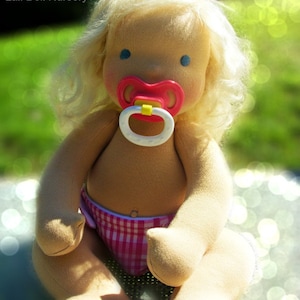 PDF Pattern - Jointed Waldorf Pacifier Baby Doll