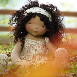 PDF Pattern Wildflower doll image 3