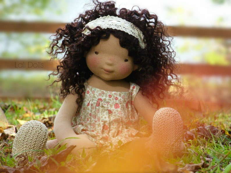 PDF Pattern Wildflower doll image 3