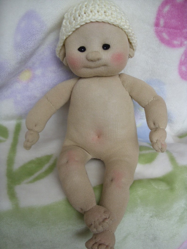Sock Baby Doll made from socks Lali doll Etsy