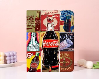 Coca Collage,iPad Case for New iPad Pro 2022/21, iPad Air 2026/25/24, iPad Air 5-1, iPad 2025, 2022-19, iPad 2018/17 iPad mini7,6,5,4