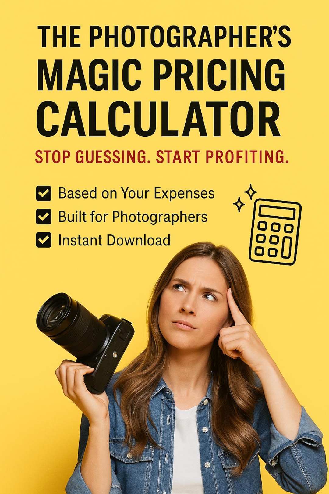 Photographers: Calculate What to Charge! Magic Cost of Doing Business ...